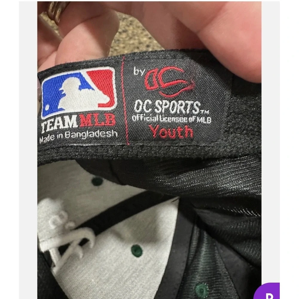 oakland‎ a's adjustable youth baseball cap